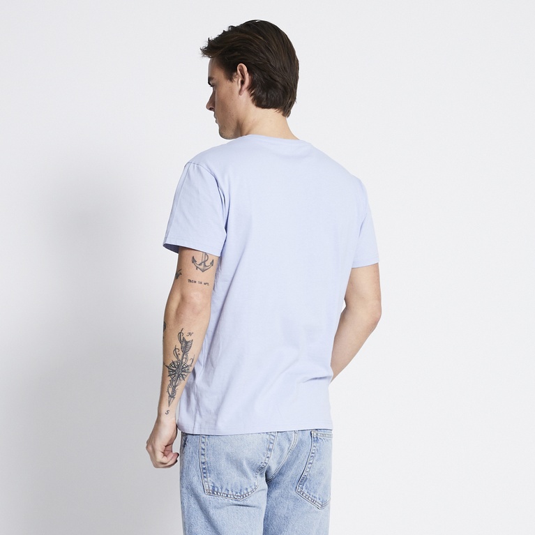 Basic tee "Marlon" Light blue